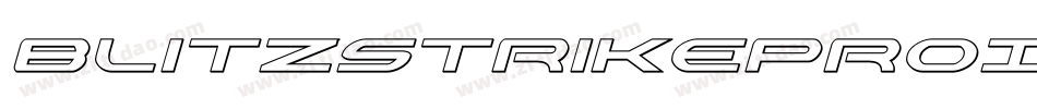 BlitzstrikeProItalic-XKVd字体转换 BlitzstrikeProItalic-XKVd字体转换