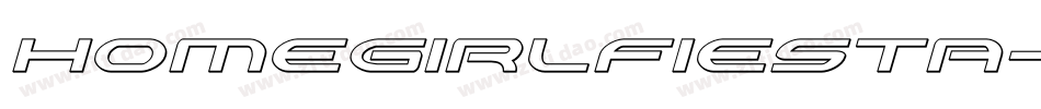 Homegirlfiesta-yZVd字体转换 Homegirlfiesta-yZVd字体转换