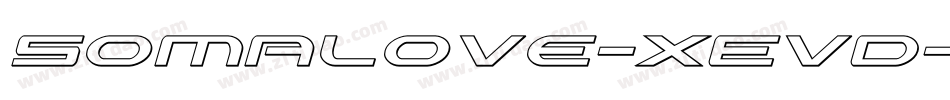 Somalove-XEVd字体转换