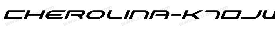 Cherolina-K70JW字体转换