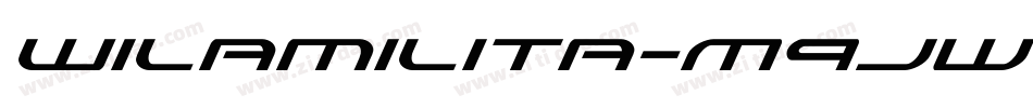 Wilamilita-M9Jw字体转换