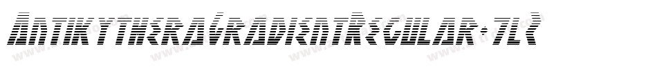 AntikytheraGradientRegular-7lZA字体转换