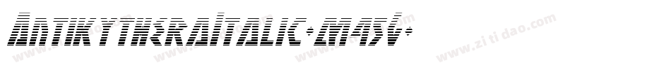 AntikytheraItalic-m45G字体转换