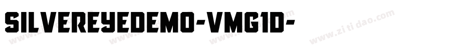 SilverEyeDemo-vmg1D字体转换