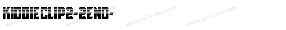 Kiddieclip2-2Eno字体转换
