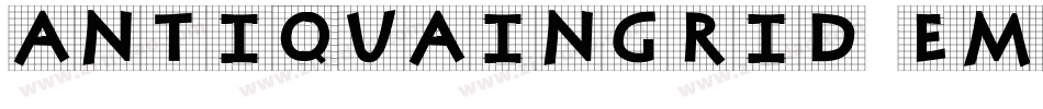 Antiquaingrid-eMeO字体转换