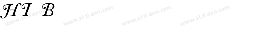 Hi-5B38字体转换
