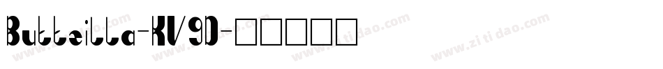 Buttzilla-KV9D字体转换