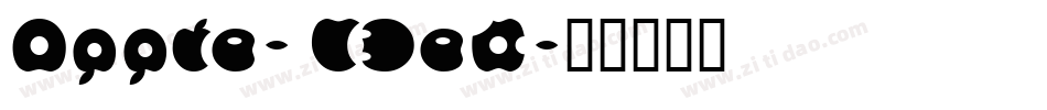 Apple-L3e4字体转换