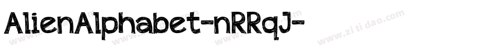AlienAlphabet-nRRqJ字体转换