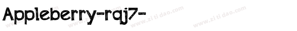 Appleberry-rqj7字体转换