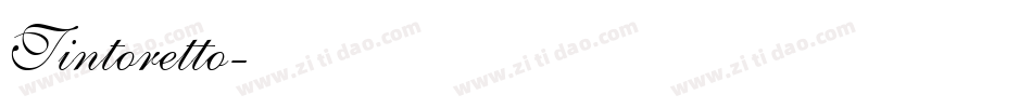 Tintoretto字体转换