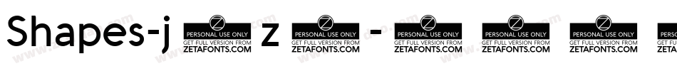 Shapes-j8z0字体转换 Shapes-j8z0字体转换
