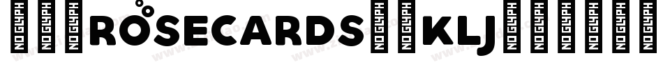 101RoseCards-9KLj字体转换