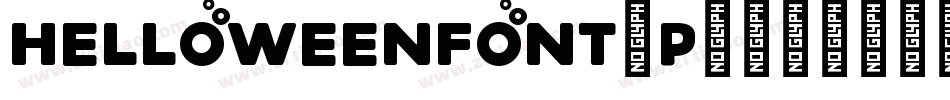 HelloWeenFont-p511字体转换