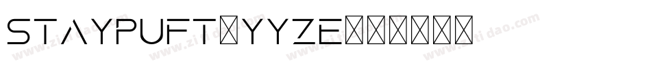 Staypuft-yYze字体转换