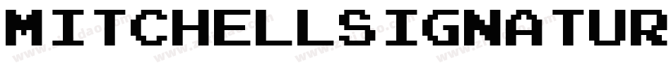 MitchellSignatureRegular-3zZdZ字体转换