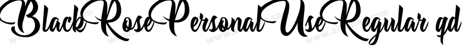 BlackRosePersonalUseRegular-qdl2字体转换 BlackRosePersonalUseRegular-qdl2字体转换