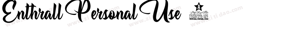Enthrall-Personal-Use-2字体转换