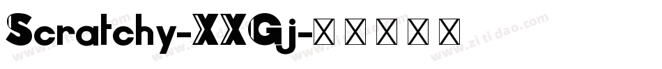 Scratchy-XXGj字体转换
