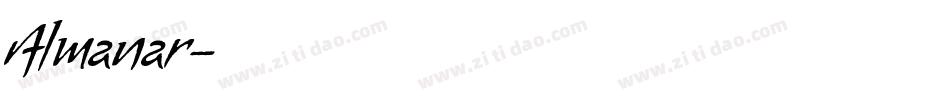 Almanar字体转换