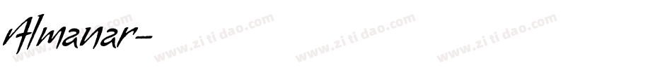 Almanar字体转换