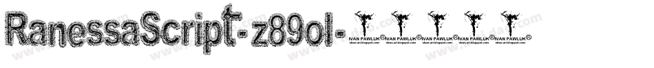 RanessaScript-z89ol字体转换