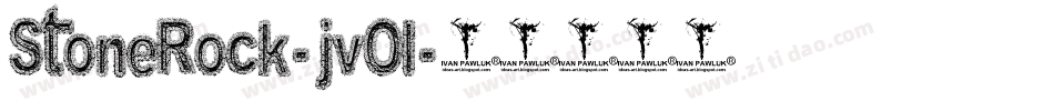 StoneRock-jvOl字体转换