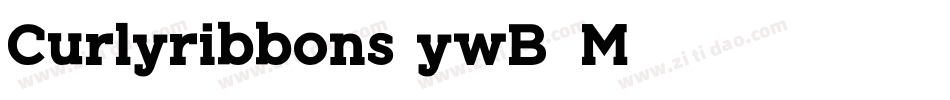 Curlyribbons-ywB5M字体转换
