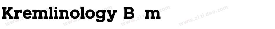 Kremlinology-B5m3字体转换