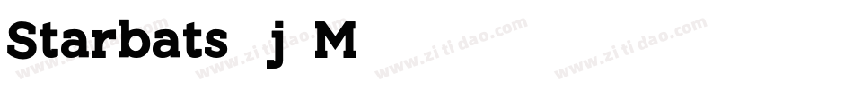 Starbats-1j5M字体转换 Starbats-1j5M字体转换
