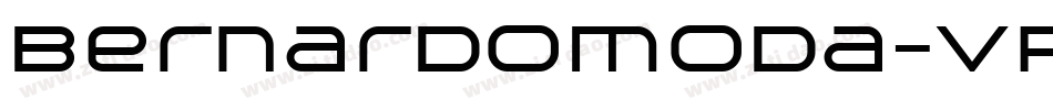 Bernardomoda-vp5D字体转换