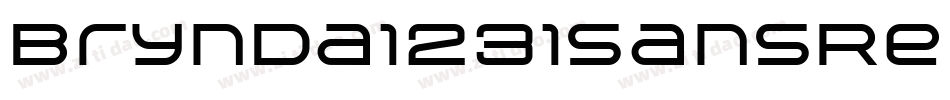 Brynda1231SansRegular-v5D4字体转换