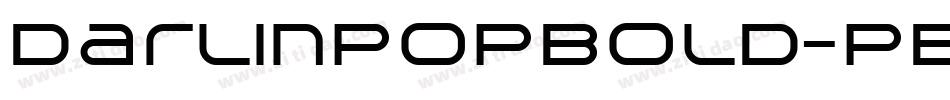 DarlinPopBold-pB5d字体转换