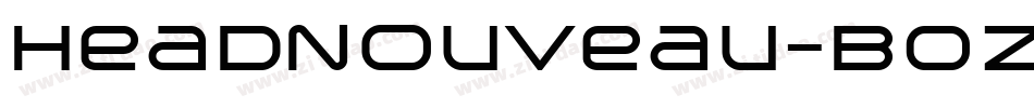 HeadNouveau-B0z8字体转换