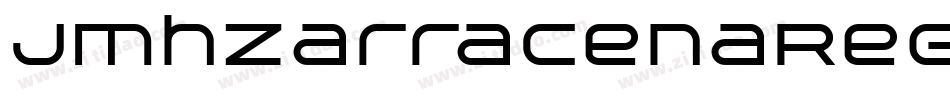 JmhzarracenaRegular-qV5d字体转换
