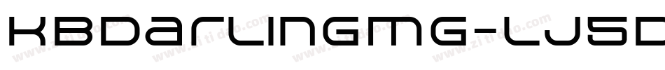Kbdarlingmg-lJ5d字体转换