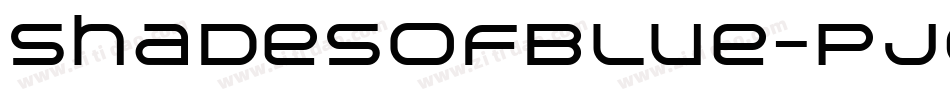 Shadesofblue-PJ0Z字体转换
