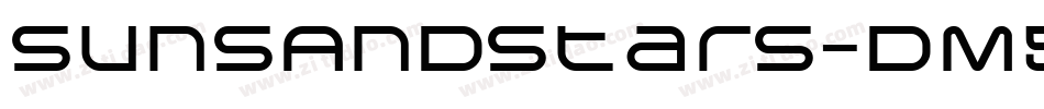 SunsAndStars-DM5D字体转换 SunsAndStars-DM5D字体转换