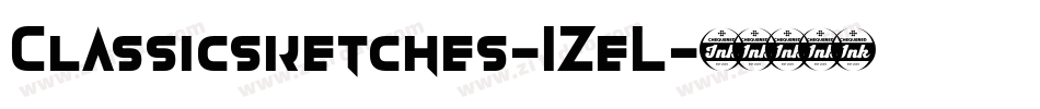 Classicsketches-1ZeL字体转换 Classicsketches-1ZeL字体转换