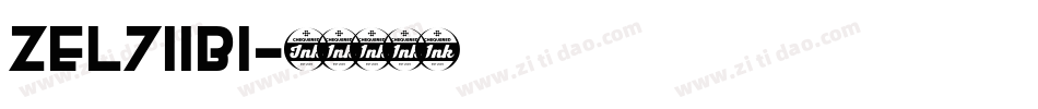ZEL711BI字体转换