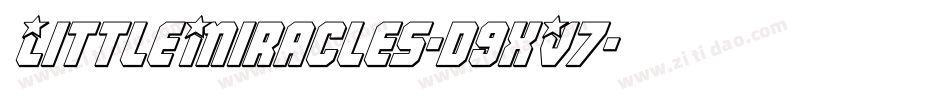 LittleMiracles-d9xV7字体转换