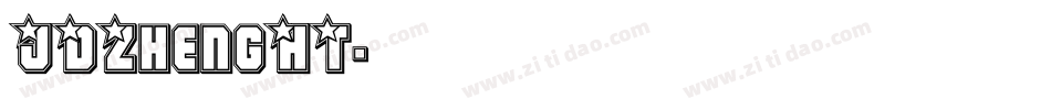 JDZhengHT字体转换