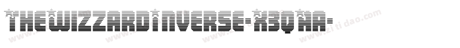 TheWizzardInverse-X3qAa字体转换