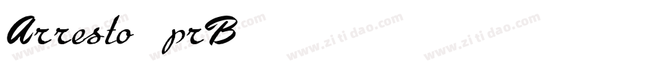 Arresto-9prB字体转换