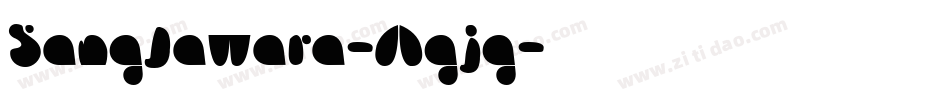 SangJawara-Agjg字体转换