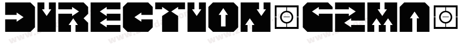 Direction-Gzma字体转换