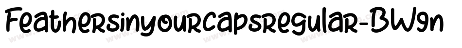 Feathersinyourcapsregular-BW9n字体转换
