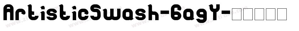 ArtisticSwash-6agY字体转换