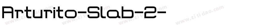 Arturito-Slab-2字体转换